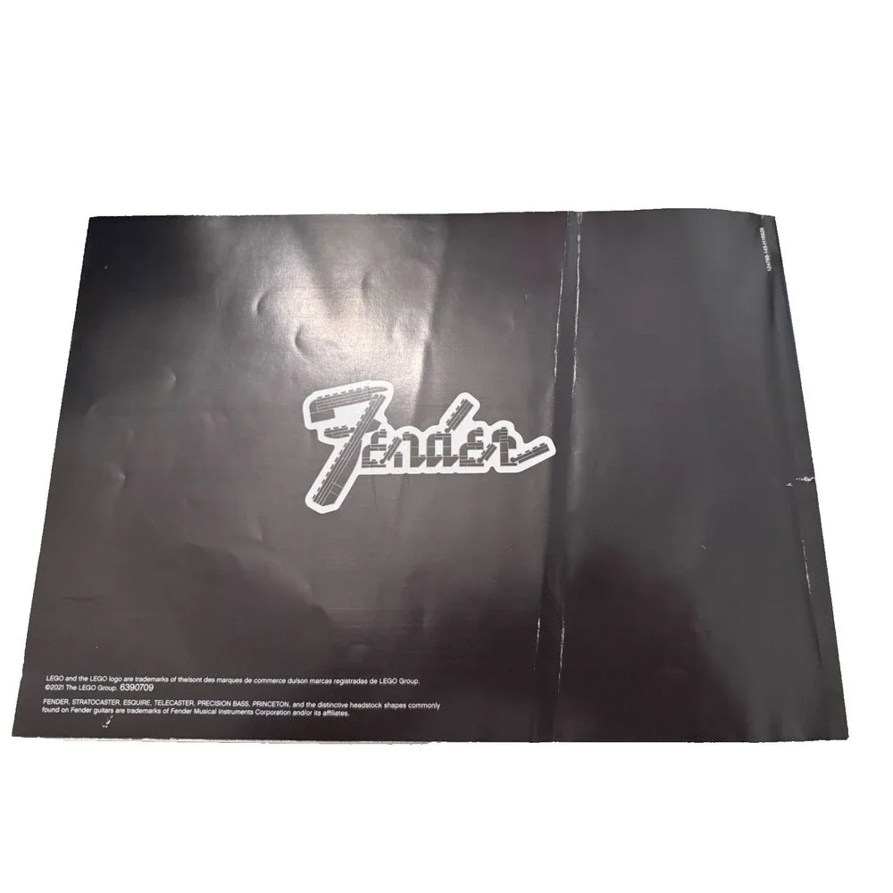 LEGO Fender Stratocaster 21329 (instruction manual / book only) Fender Guitars